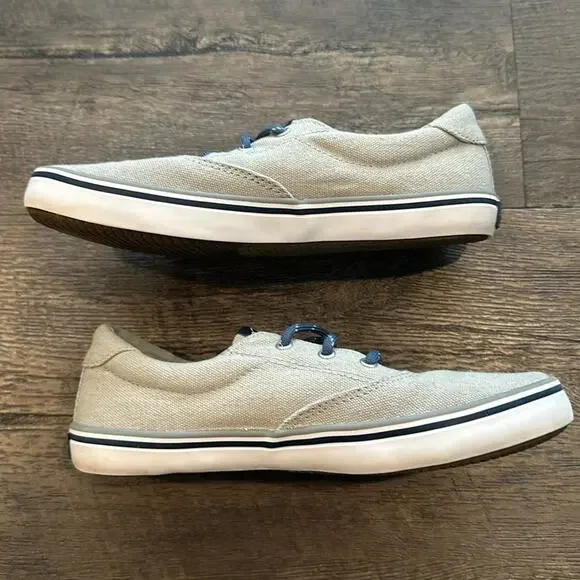 Sperry Little Boy 2 Gray Spinnaker Washable‎ Canvas Boat Shoes - Picture 13 of 14